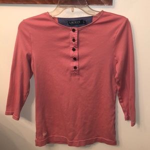 LAUREN Ralph Lauren 3/4 length shirt